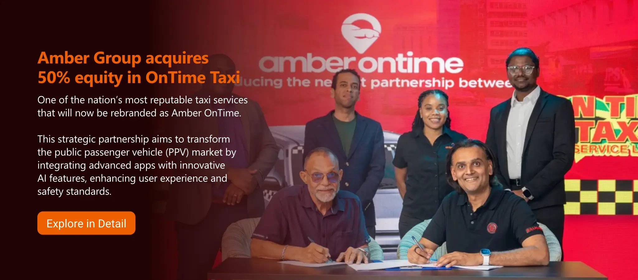 Amber Group Acquires 50% Stake in OnTime Taxi 